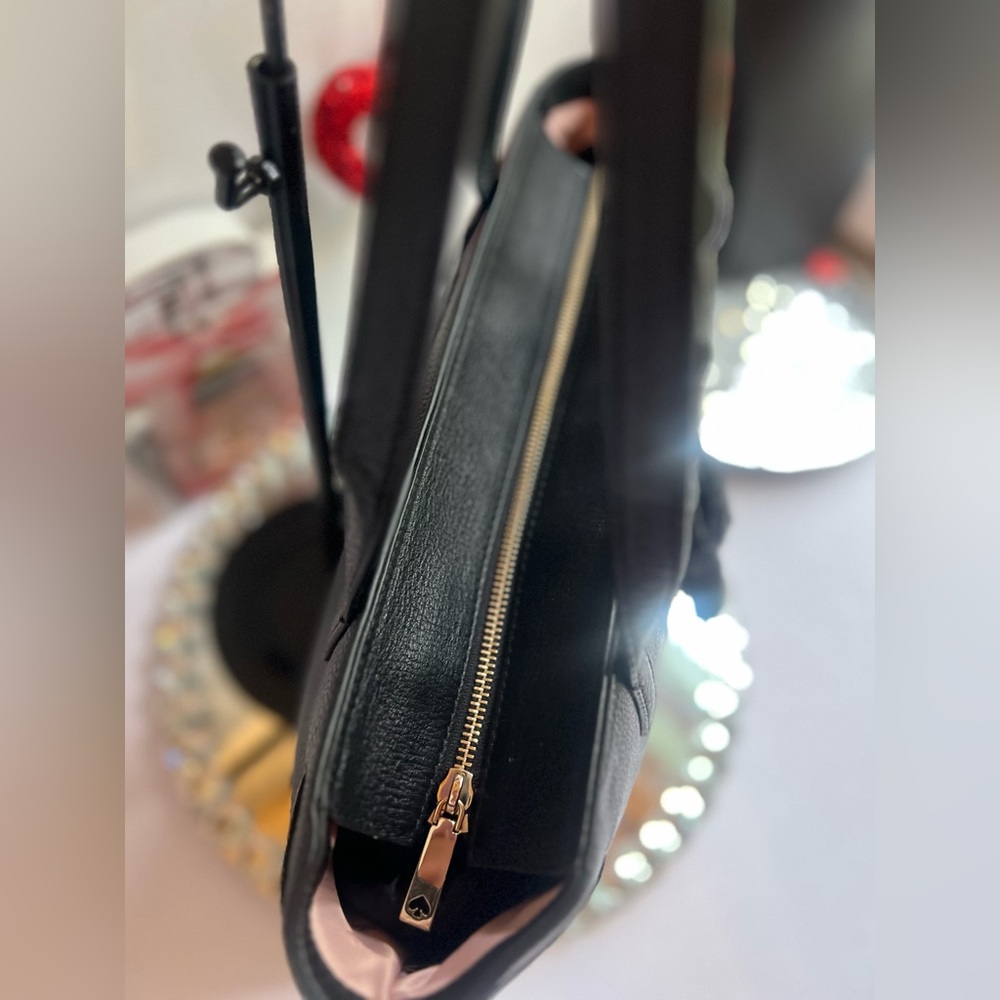 Kate Spade New York Tassel Leather Tote Bag - Picture 5 of 11